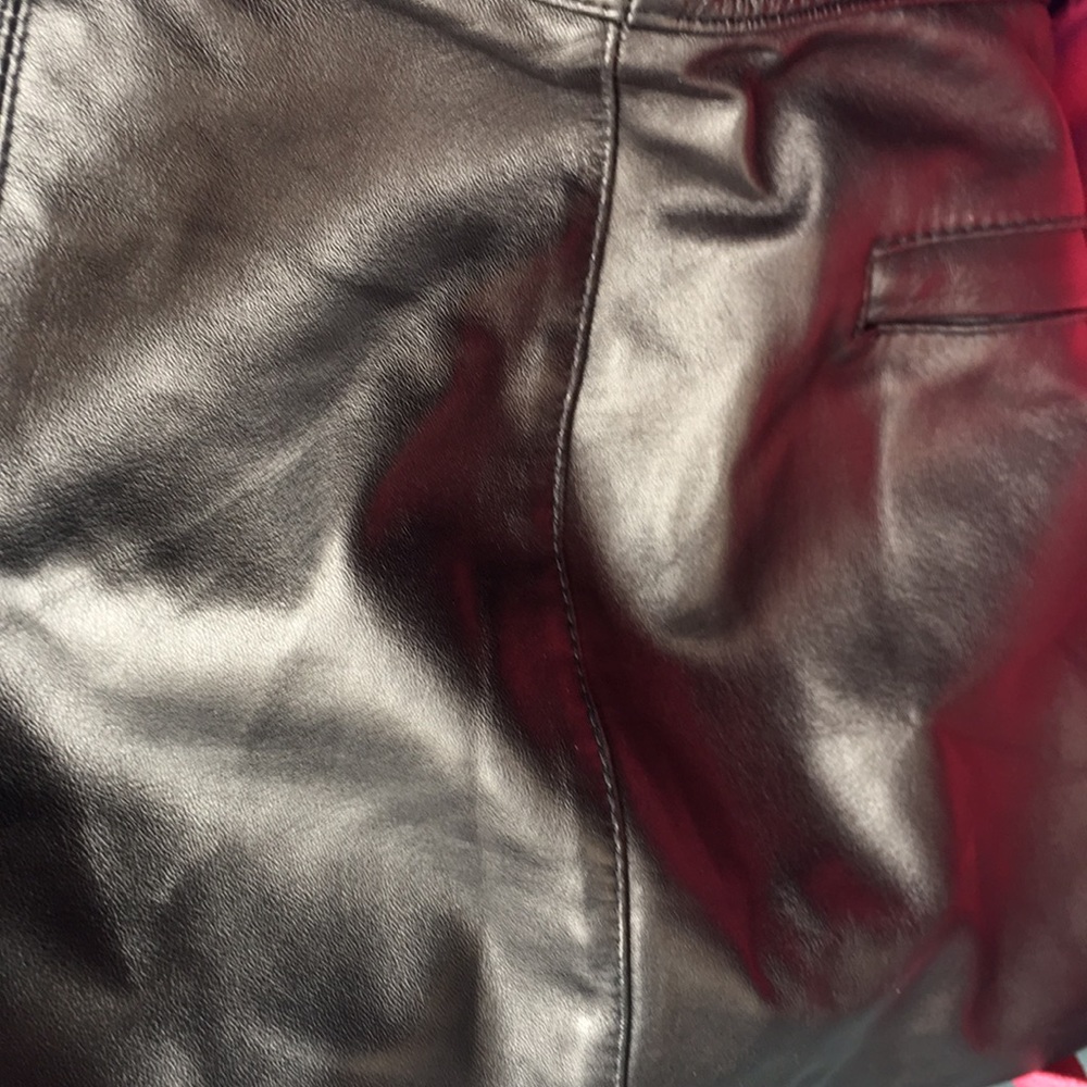 Gorgeous Lafayette 48 lamb skin leather pants